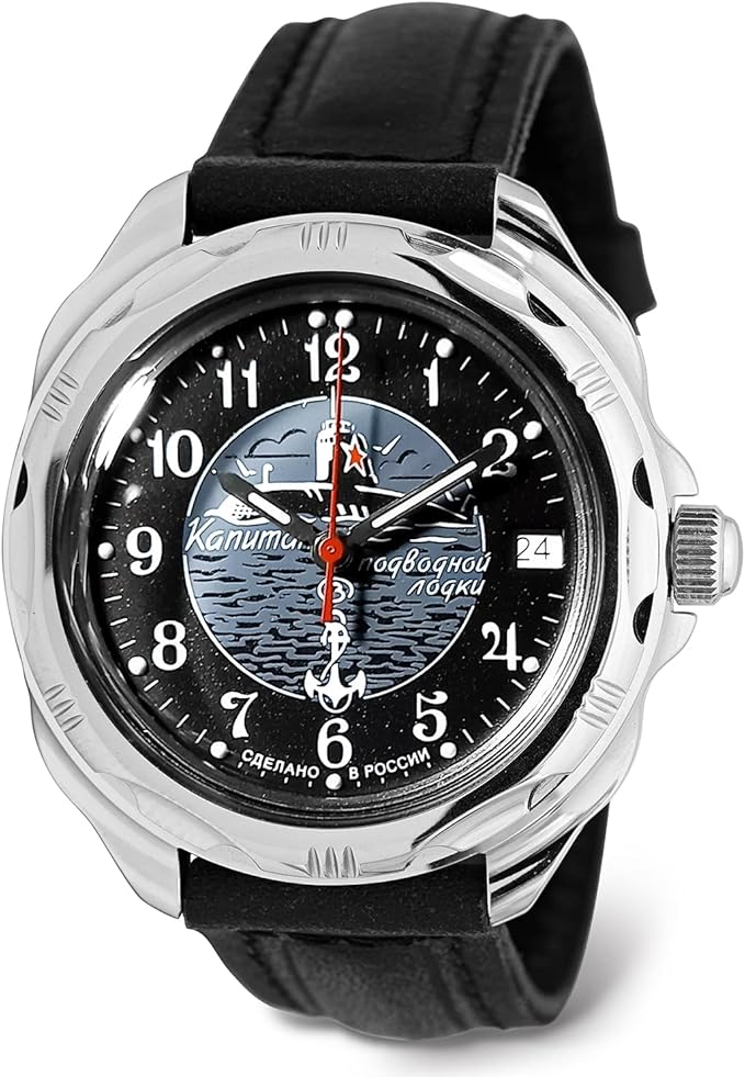 vostok komandirskie *俄罗斯手表 u-boot commander 潜水艇 黑色部